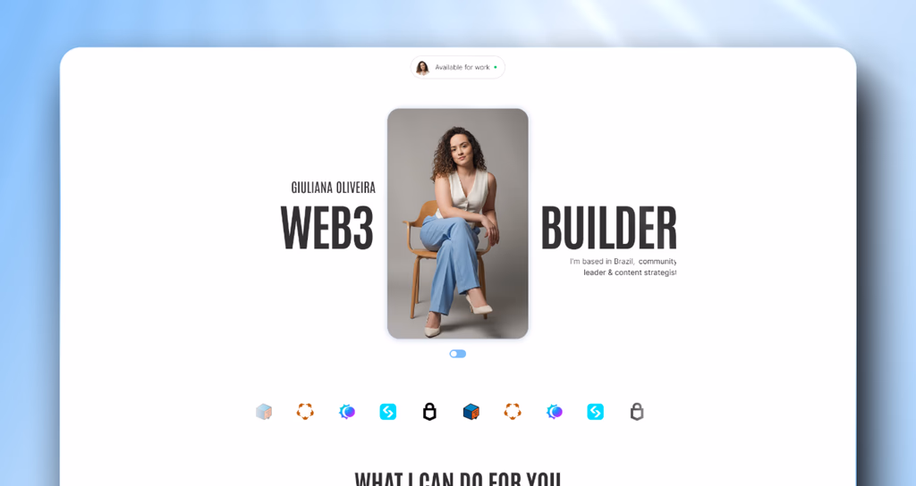 Giuliana Oliveira interface